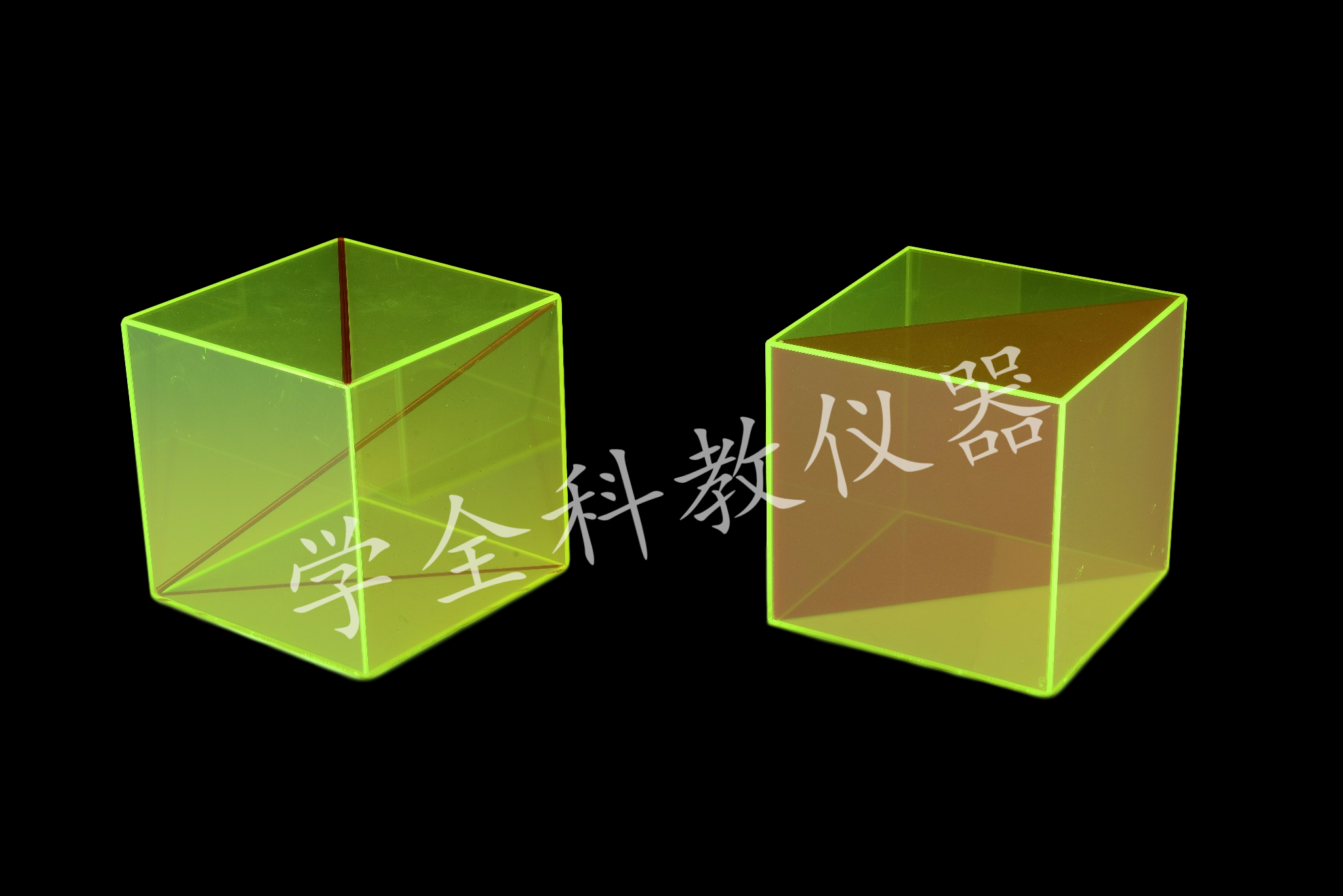 正方体和截面正方体教具几何模型 (2)