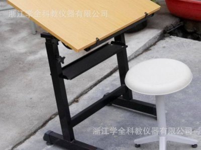 供应学全牌白色学校专用校具-—美术桌